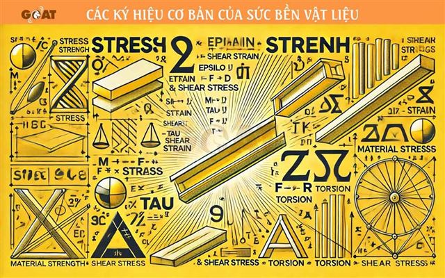 Các ký hiệu trong sức bền vật liệu là gì?