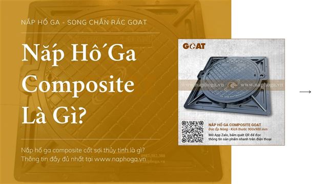 Nắp Hố Ga Composite Sợi Thủy Tinh Là Gì?