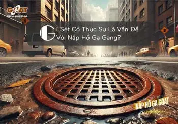 Đừng Sợ Gỉ Sét: Khám Phá Sự Thật Để Yên Tâm Sử Dụng Nắp Hố Ga Gang