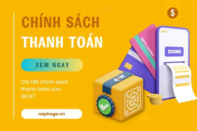 Chính sách thanh toán của GOAT