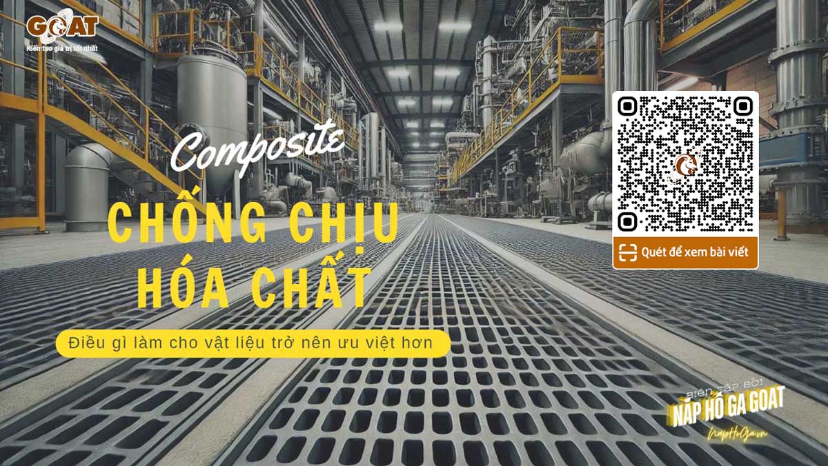 Composite cốt sợi thủy tinh chịu được hóa chất gì