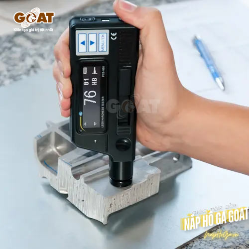 Đo độ cứng Brinell hardness HB của gang và thép