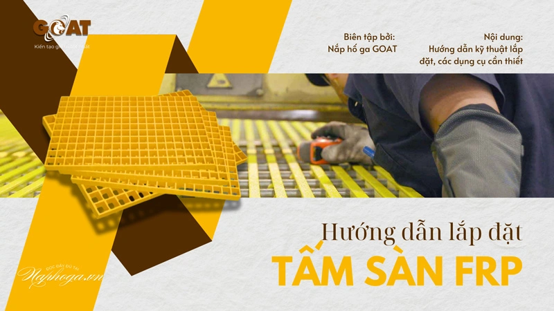 Minh họa kết cấu dạng lưới chịu tải của tấm sàn FRP và hướng gân chịu lực