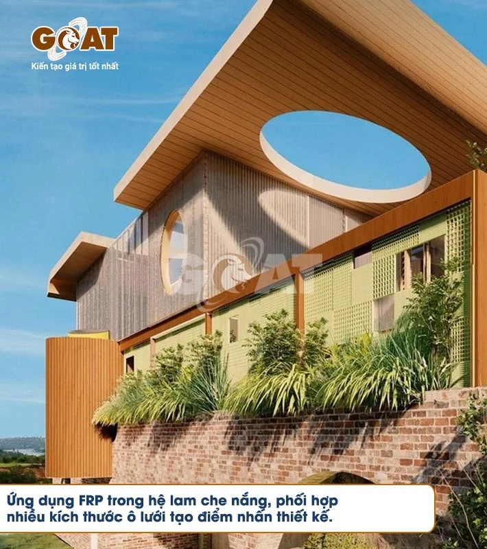 Ứng dụng FRP grating trong suốt trong thiết kế kiến trúc 5