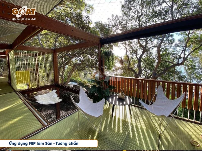 Ứng dụng FRP grating trong suốt trong thiết kế kiến trúc 4
