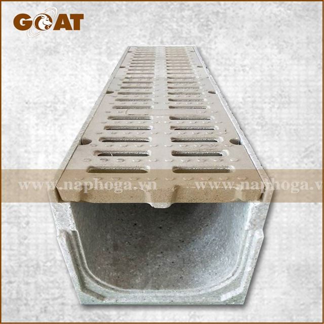 Bộ Song thoát nước kết hợp rãnh thu nước GOAT - Có kèm hộp dẫn nước