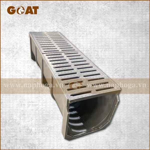 Bộ Song thoát nước kết hợp rãnh thu nước GOAT - Có kèm hộp dẫn nước