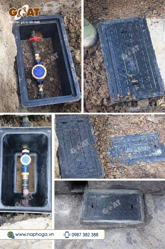 Lắp đặt hộp trong thực tế